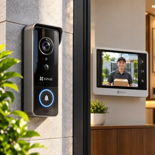 Chuông cửa camera kèm màn hình Arvi